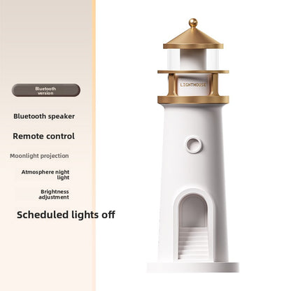 Bluetooth Speaker Night Light with Remote