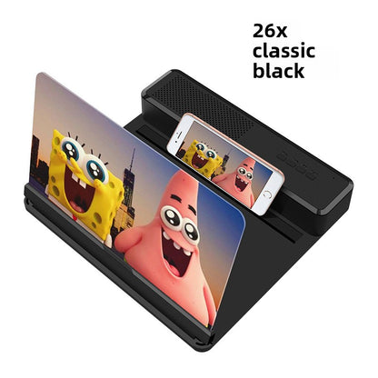 Bluetooth speaker phone screen amplifier