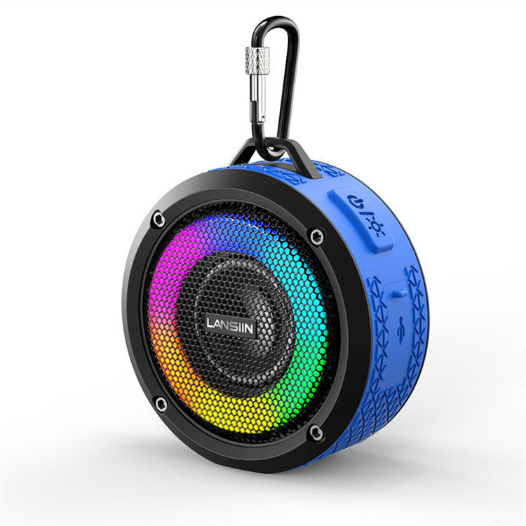 Bluetooth speaker, round and waterproof
