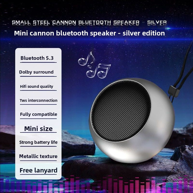 Bluetooth speaker with household suction cup design