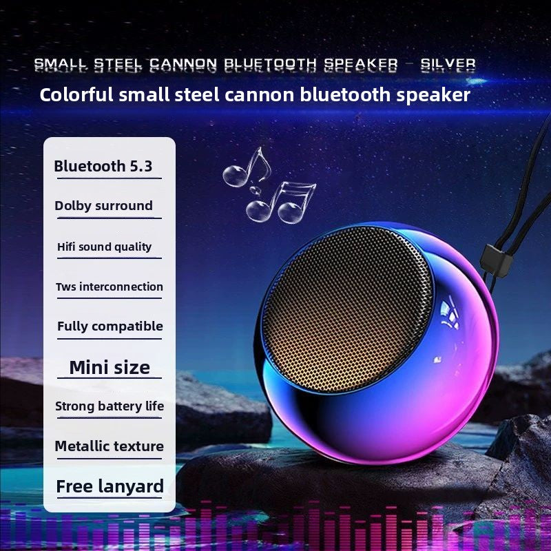 Bluetooth speaker with household suction cup design