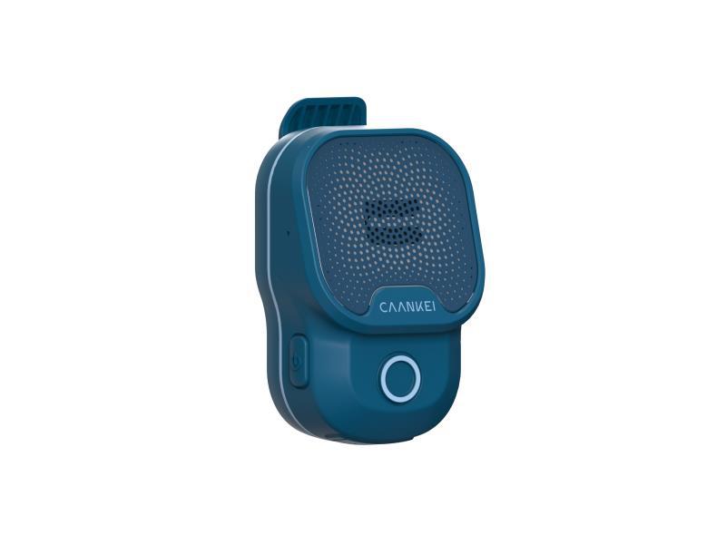 Bluetooth speaker with noise cancellation and wearable design