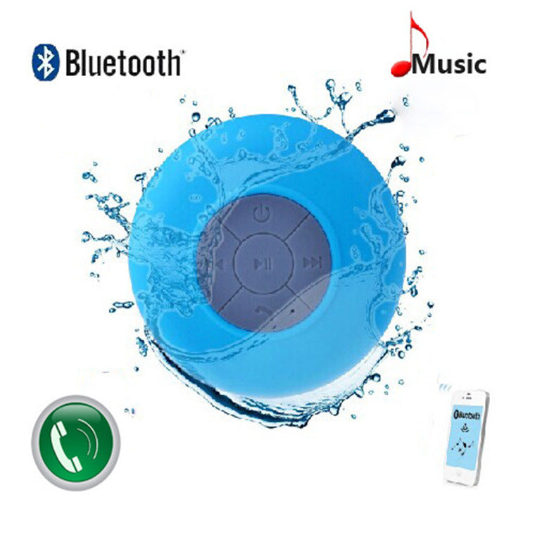 Bluetooth speaker with waterproof feature for bathrooms