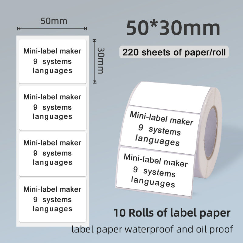 Bluetooth Thermal Label Printer