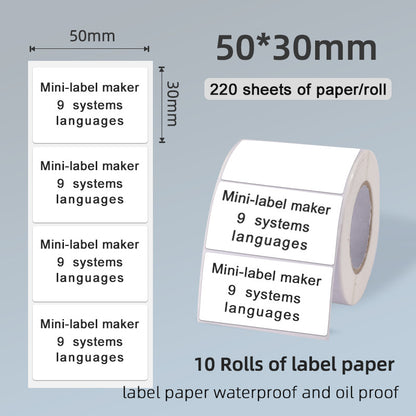 Bluetooth Thermal Label Printer