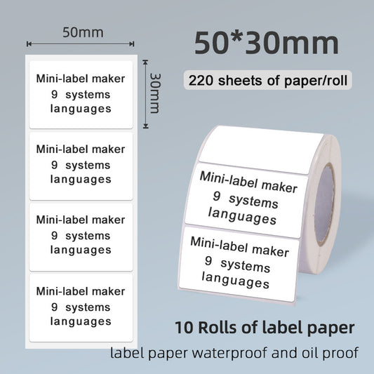 Bluetooth Thermal Label Printer