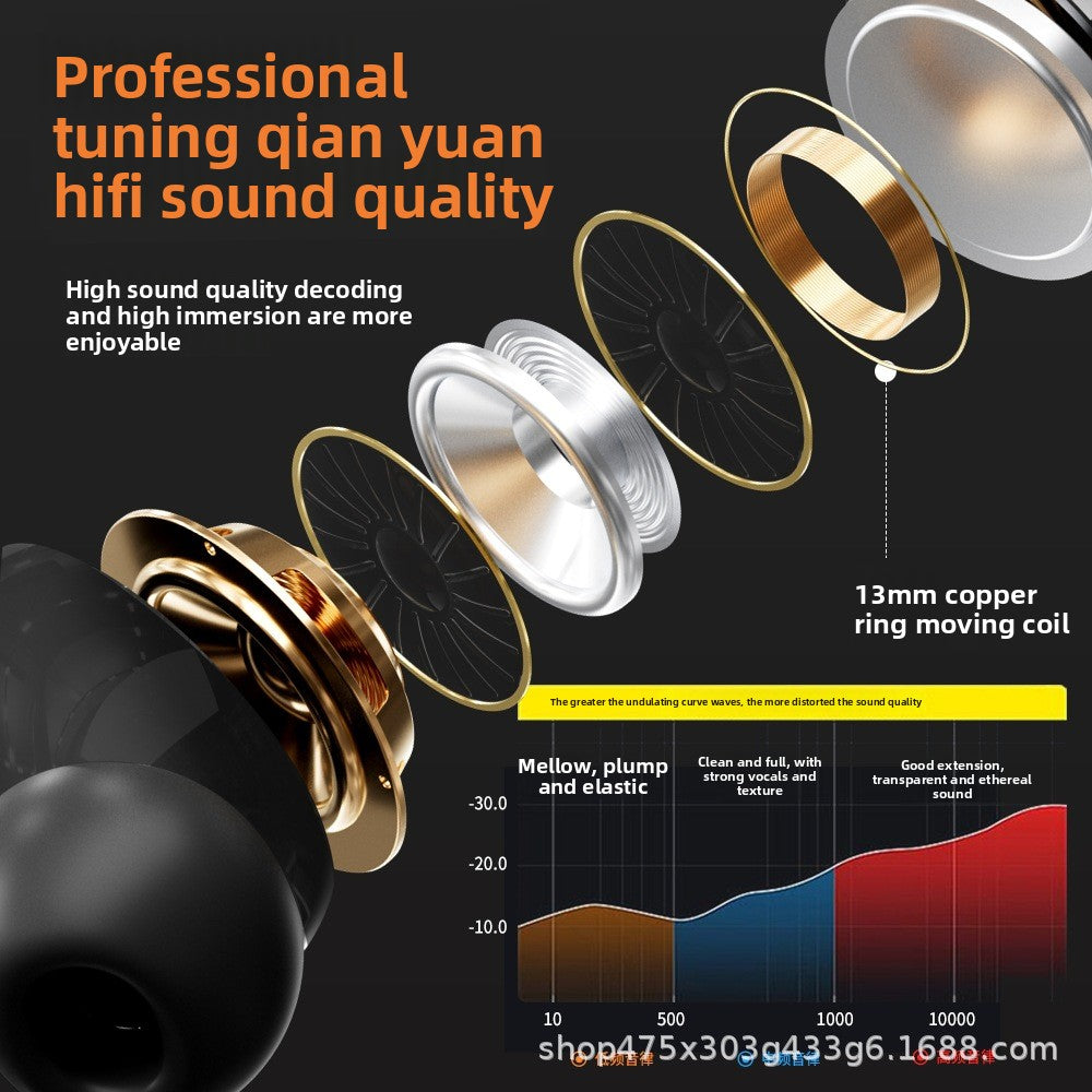 Bluetooth touch color screen headphones