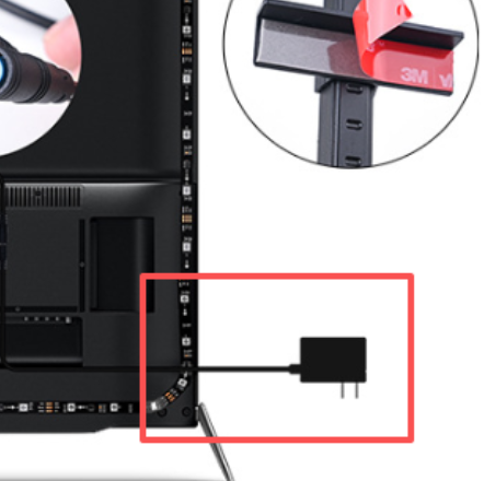Bluetooth TV Sync RGB LED Ambient Light Strip