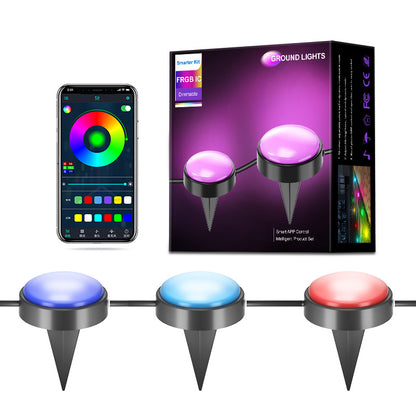 Bluetooth WiFi RGB Outdoor Decorative String Lights