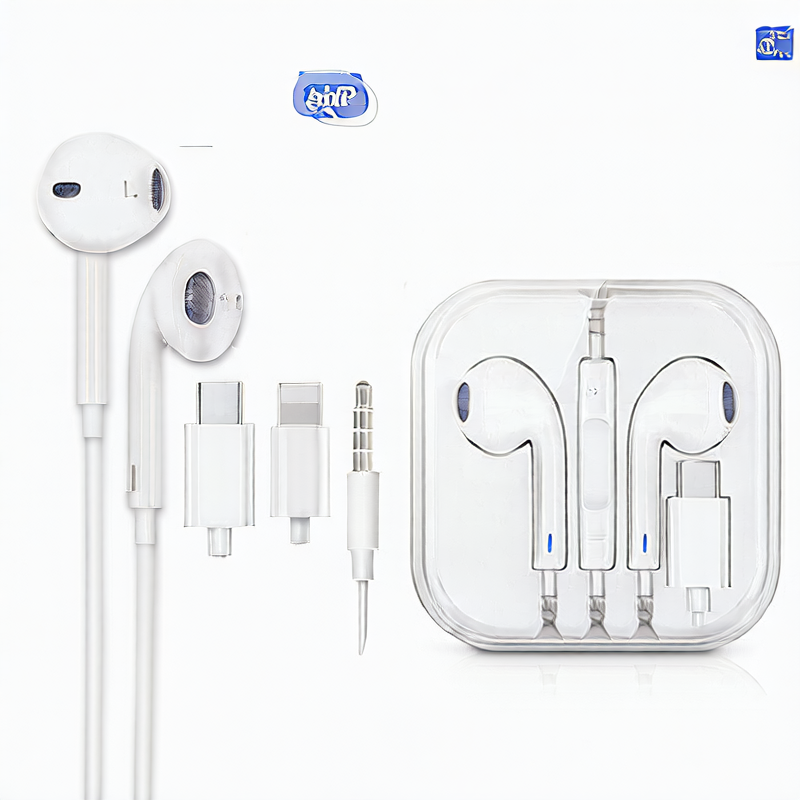 Bluetooth wired earphones with pop-up window