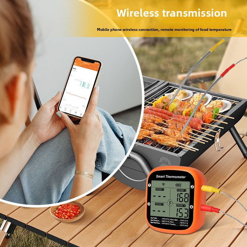 Bluetooth Wireless Food Thermometer for Cooking and BBQ