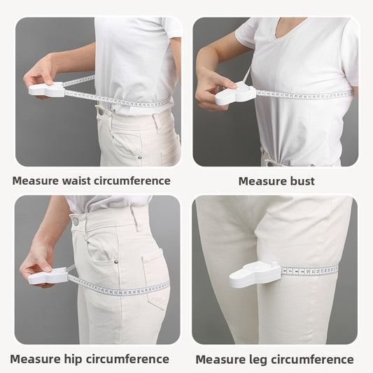 BMI Tape Measure with Torch Handle