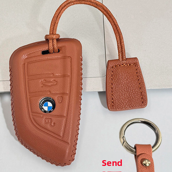 BMW Key Case Leather Cover