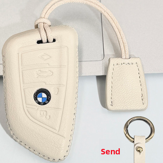 BMW Key Case Leather Cover