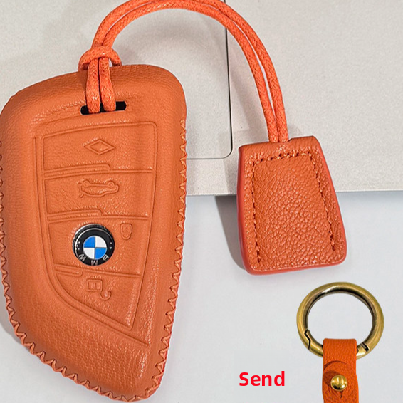 BMW Key Case Leather Cover