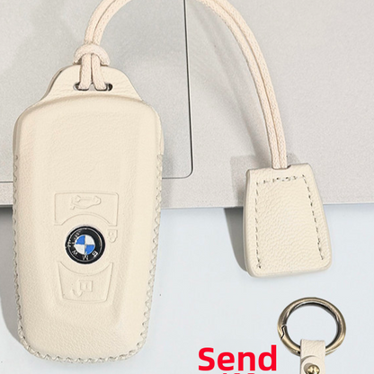 BMW Key Case Leather Cover