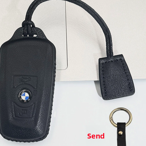 BMW Key Case Leather Cover