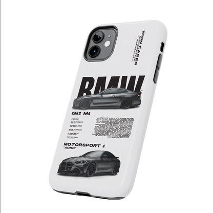 BMW Style Two-in-One Phone Case with Protective Film
