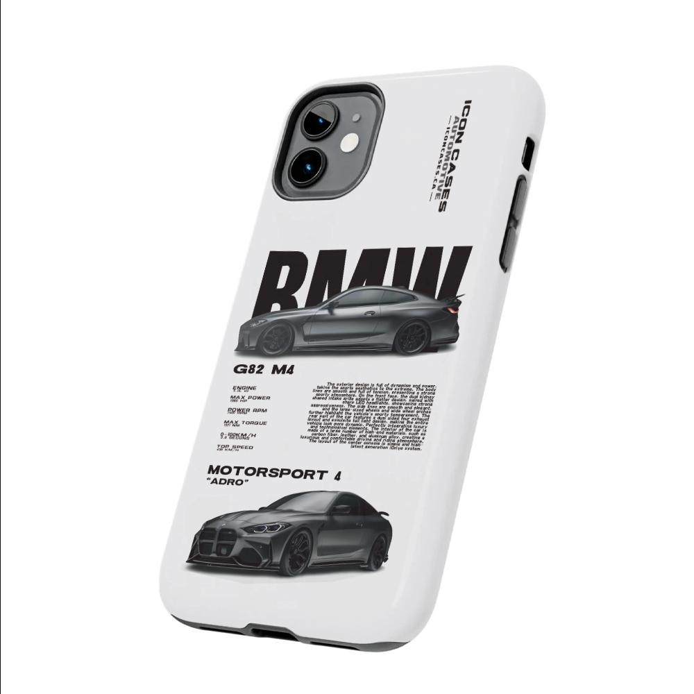 BMW Style Two-in-One Phone Case with Protective Film