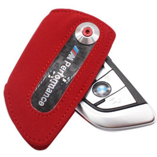 BMW Suede Car Key Protective Cover