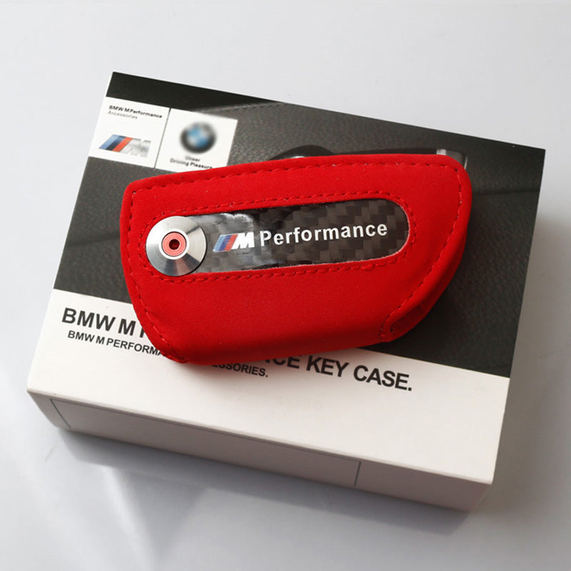 BMW Suede Car Key Protective Cover