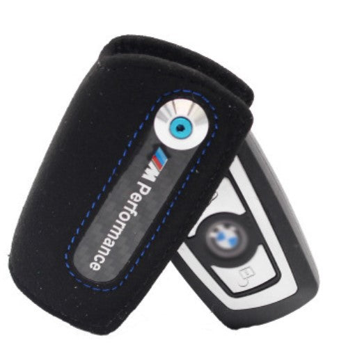 BMW Suede Car Key Protective Cover