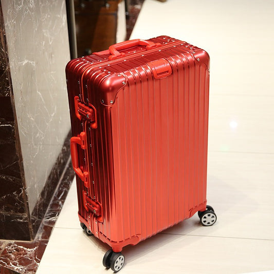 Boarding travel suitcase