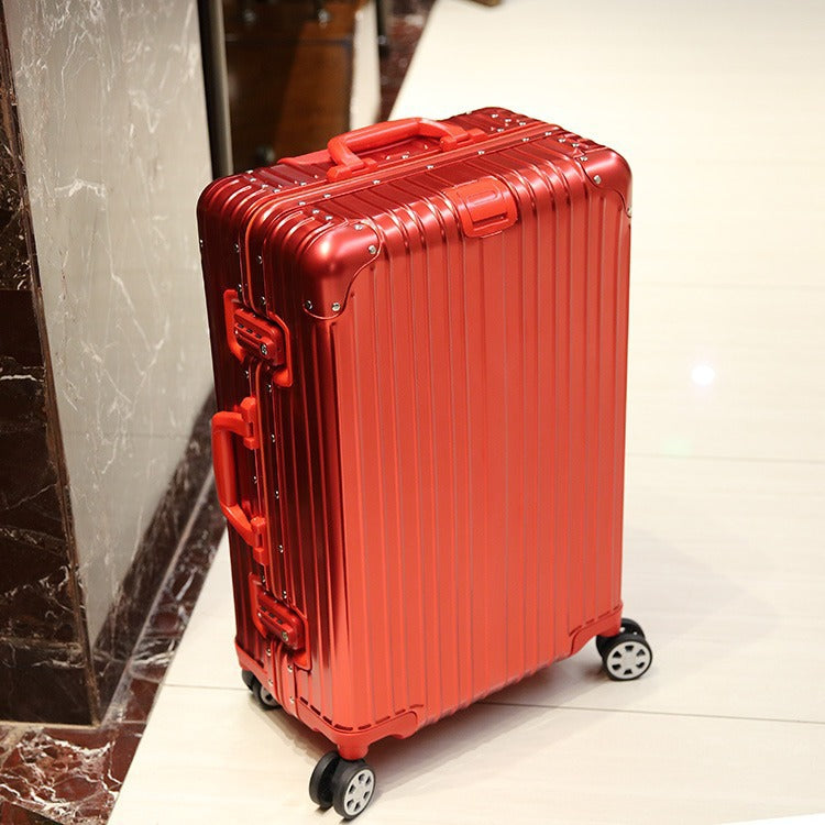 Boarding travel suitcase