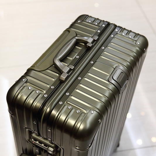Boarding travel suitcase