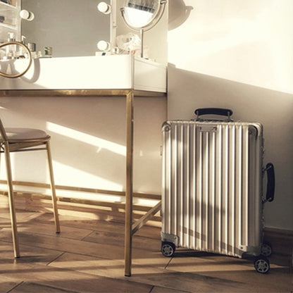 Boarding travel suitcase