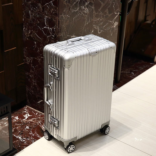 Boarding travel suitcase