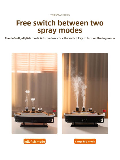Boat aromatherapy humidifier