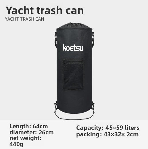 Boat trash can