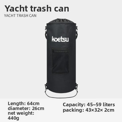 Boat trash can