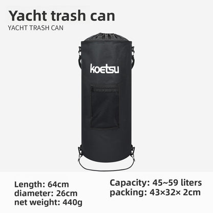Boat trash can