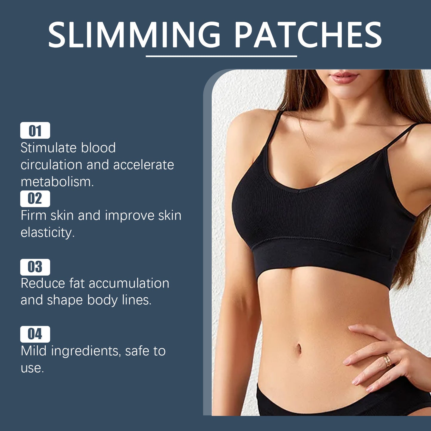 Body care patch abdominal skin navel patch