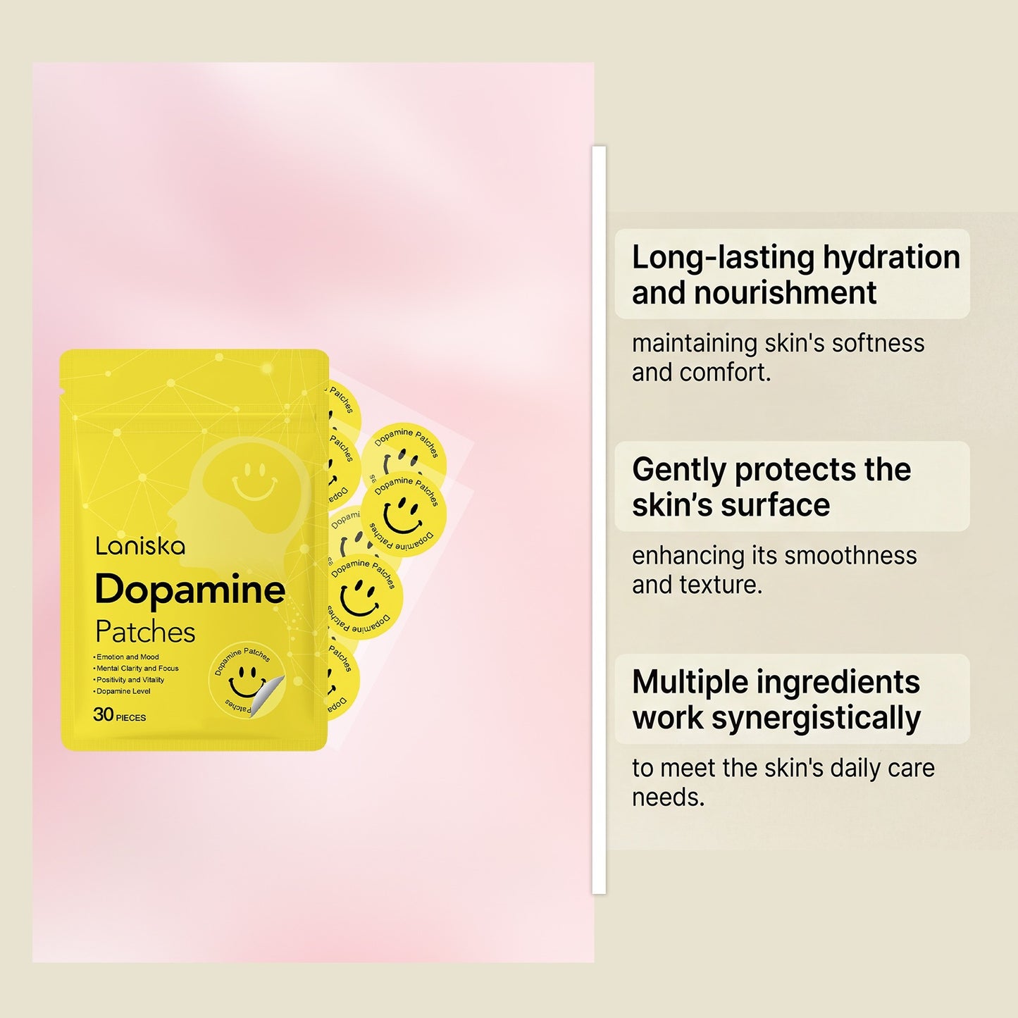 Body Care Patches Gentle Formula Comfortable Body Moisturizing Care Daily Care Patches