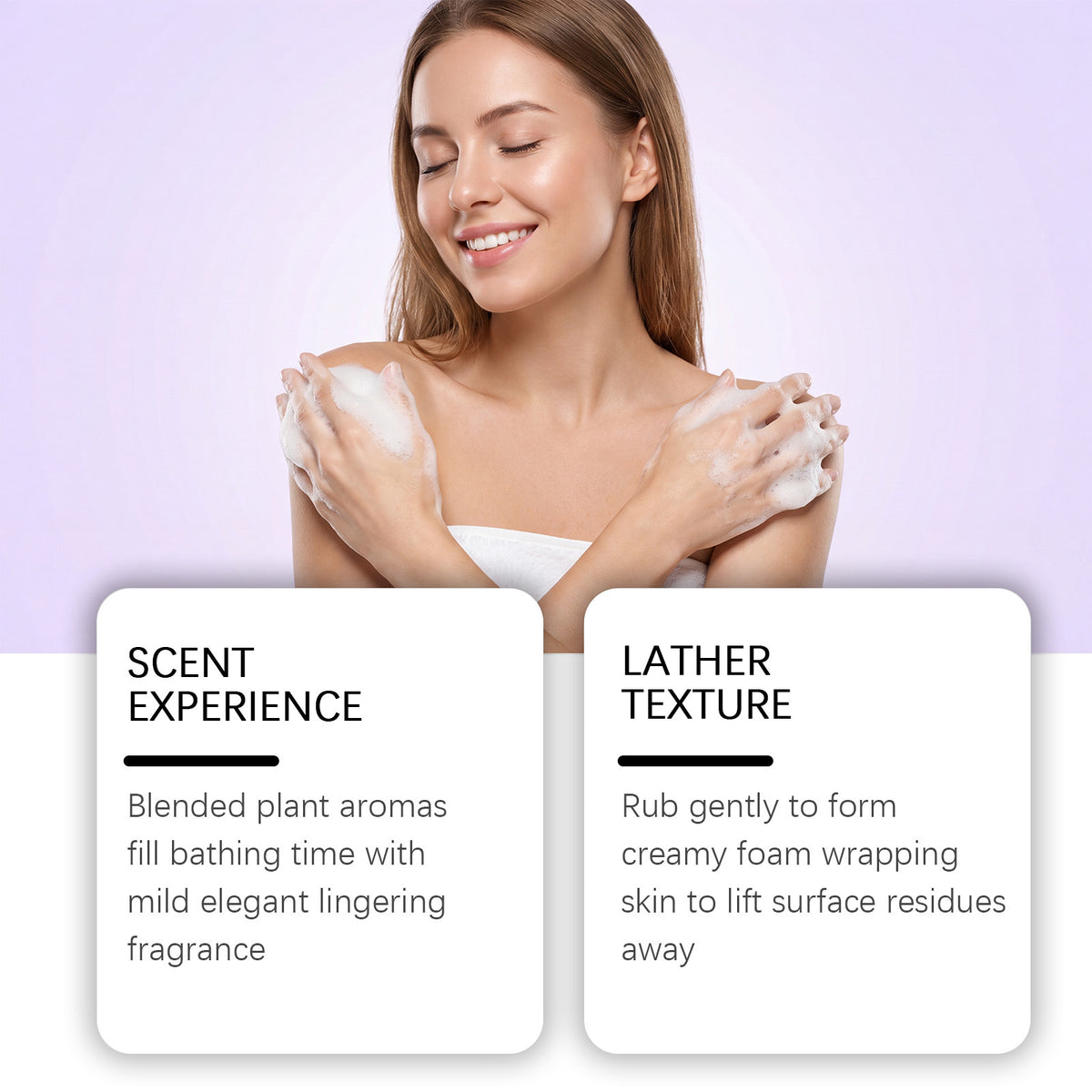 Body cleansing soap