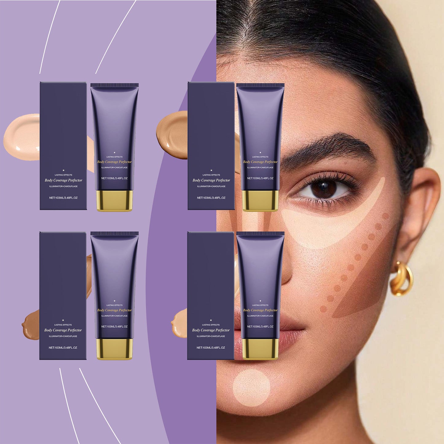 Body concealer cream