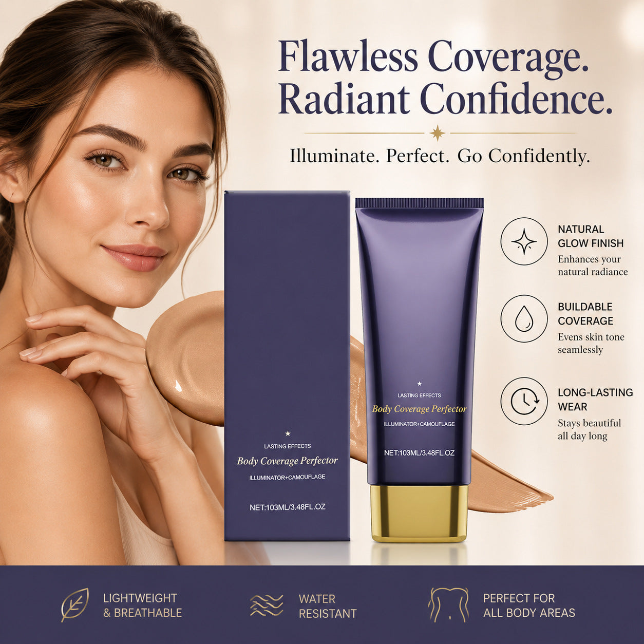 Body Coverage Concealer Cream