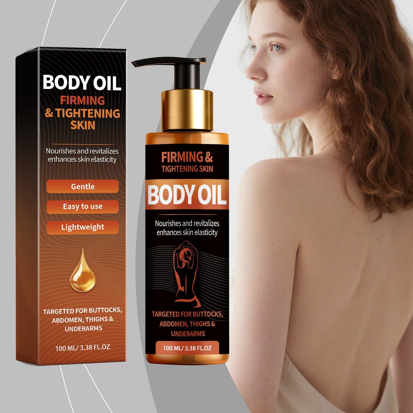 Body Essence Oil for Moisturizing and Skin Nourishment