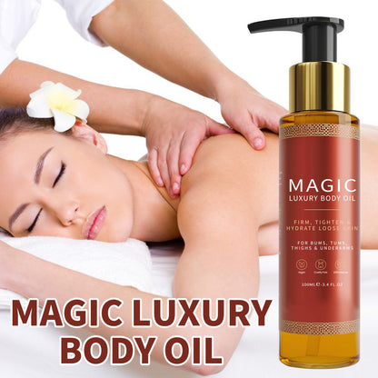 Body firming emollient oil