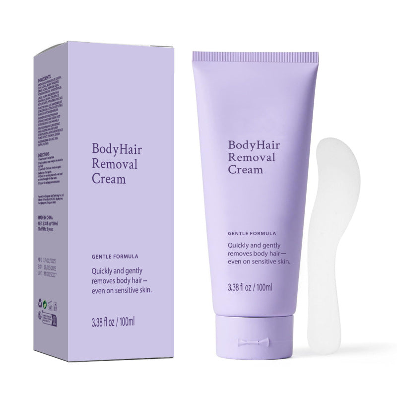 Body hair removal cream
