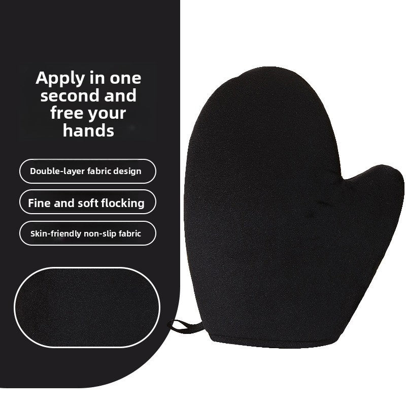 Body lotion application gloves