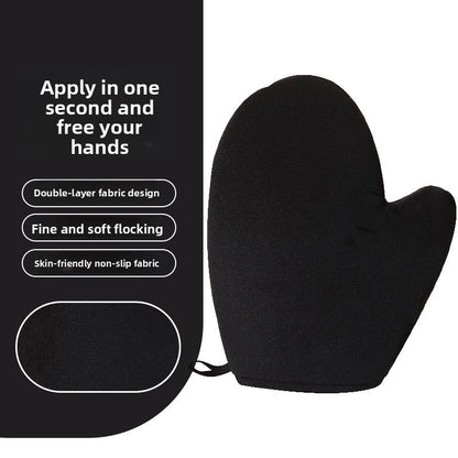 Body lotion application gloves