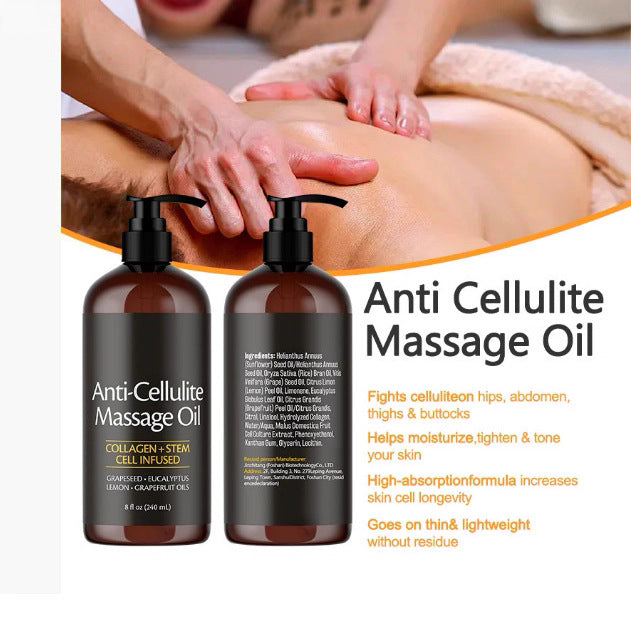 Body Massage Oil with Essential Oils