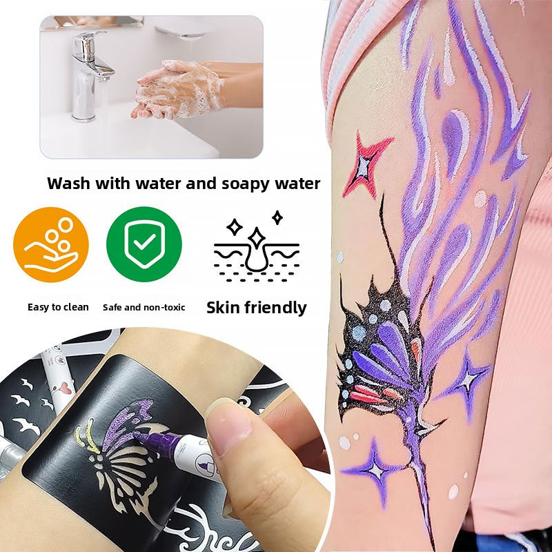 Body painting tattoo pen