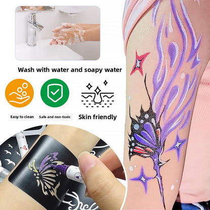 Body painting tattoo pen