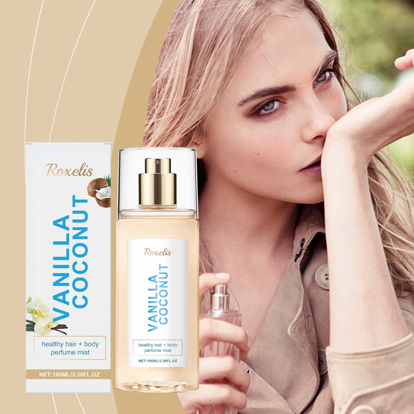 Body perfume spray