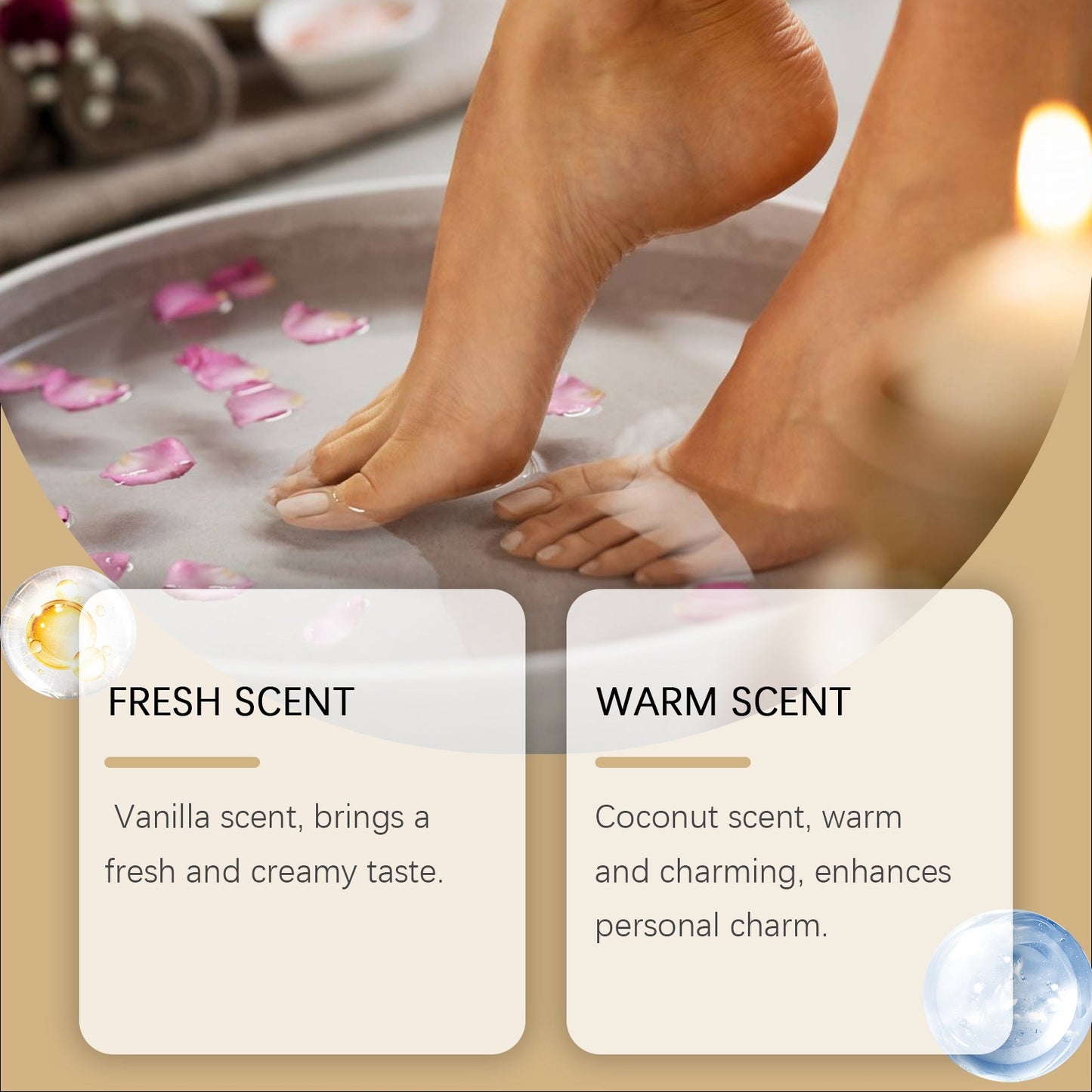 Body perfume spray
